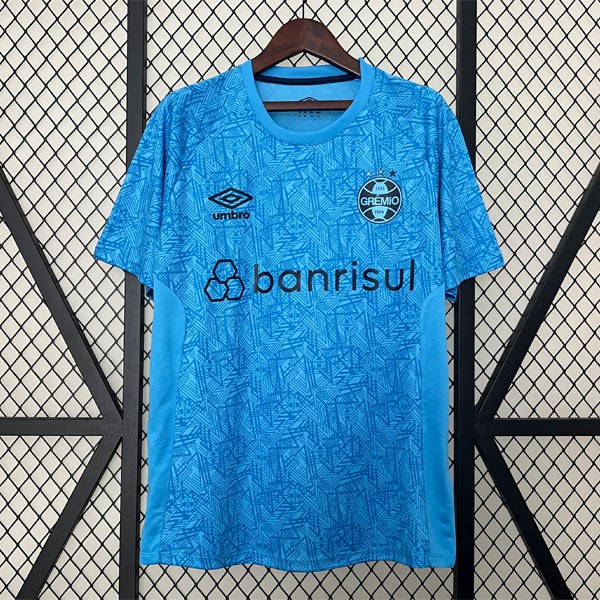 Tailandia Camiseta Grêmio FBPA Portero 2023 2024 Azul